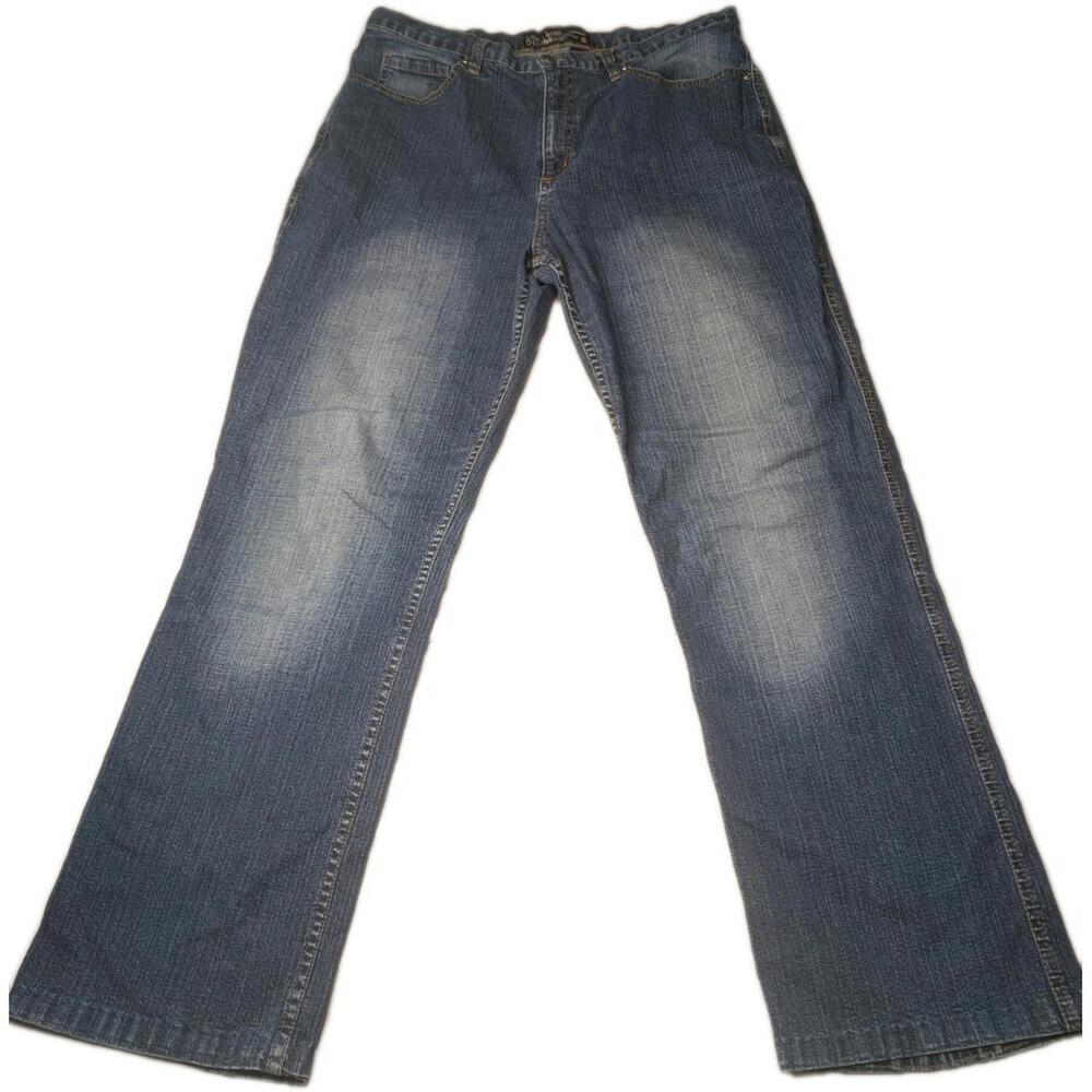 Chico  Womens Chico's 3 Reg‎ Denim Jeans Bootcut 5 Pocket Factory Fade